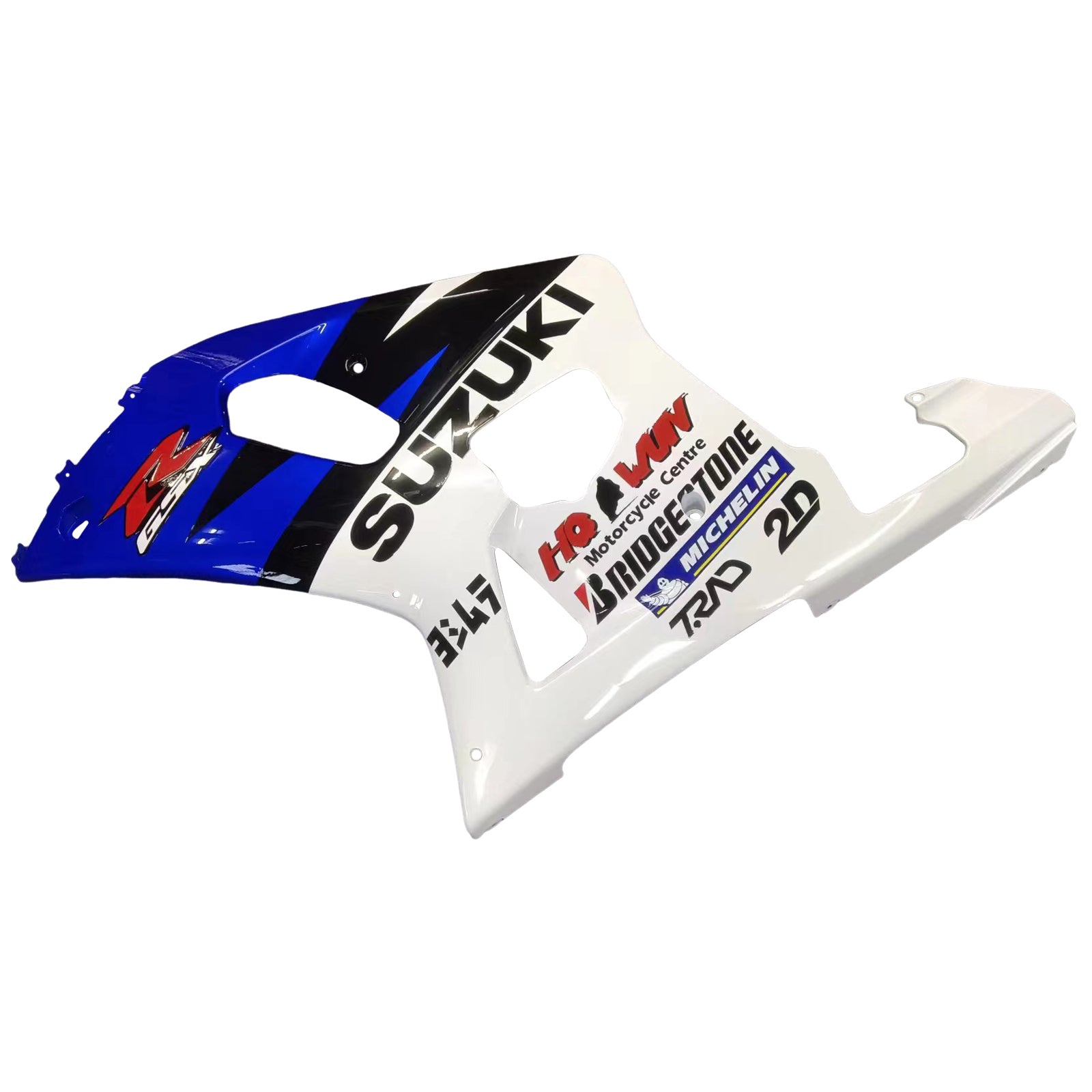 Amotopart Suzuki 01-03 GSXR600 & 00-03 GSXR750 Motul Racing Blue Fairing Kit