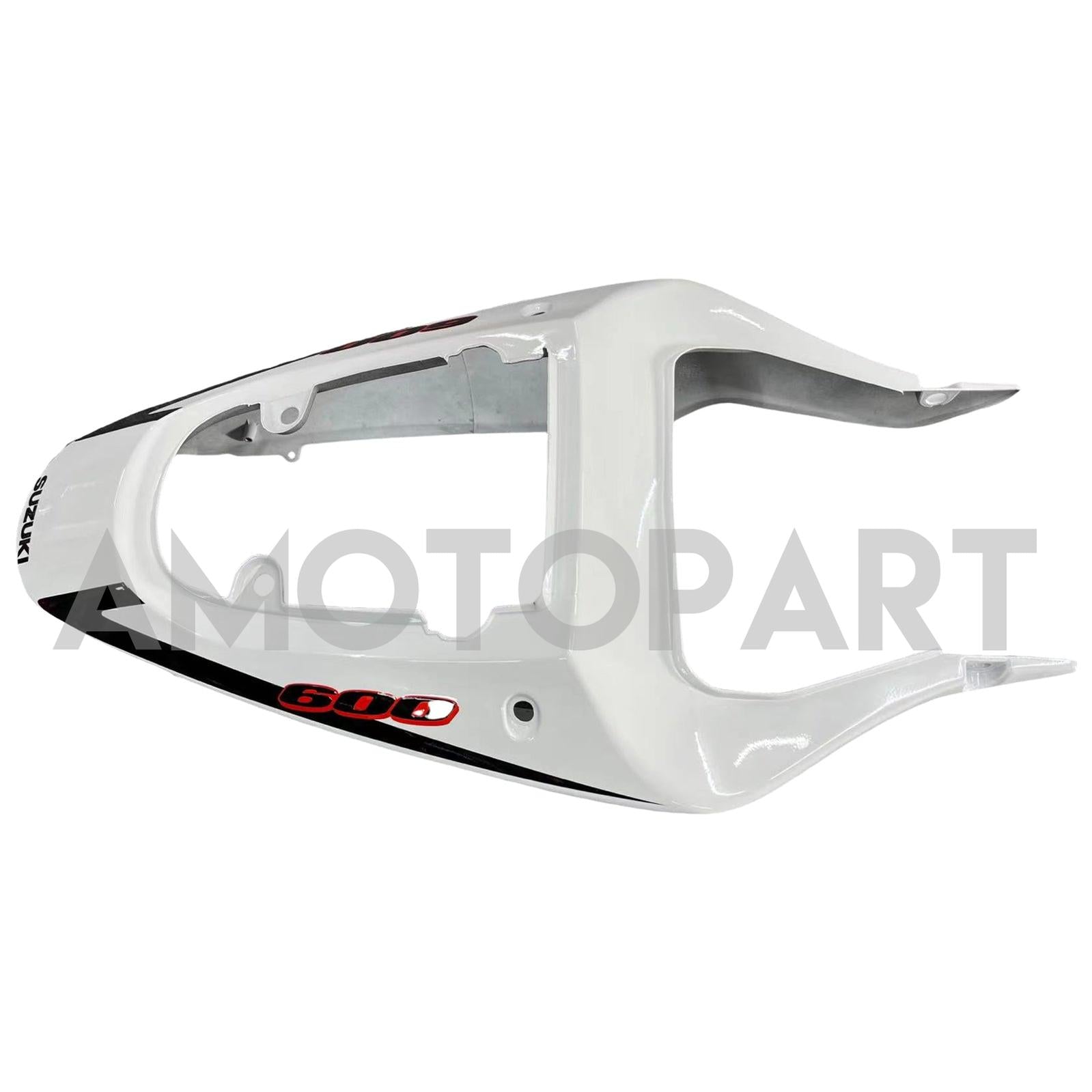 Amotopart Suzuki 01-03 GSXR600 & 00-03 GSXR750 Black White GSXR Racing Fairing Kit