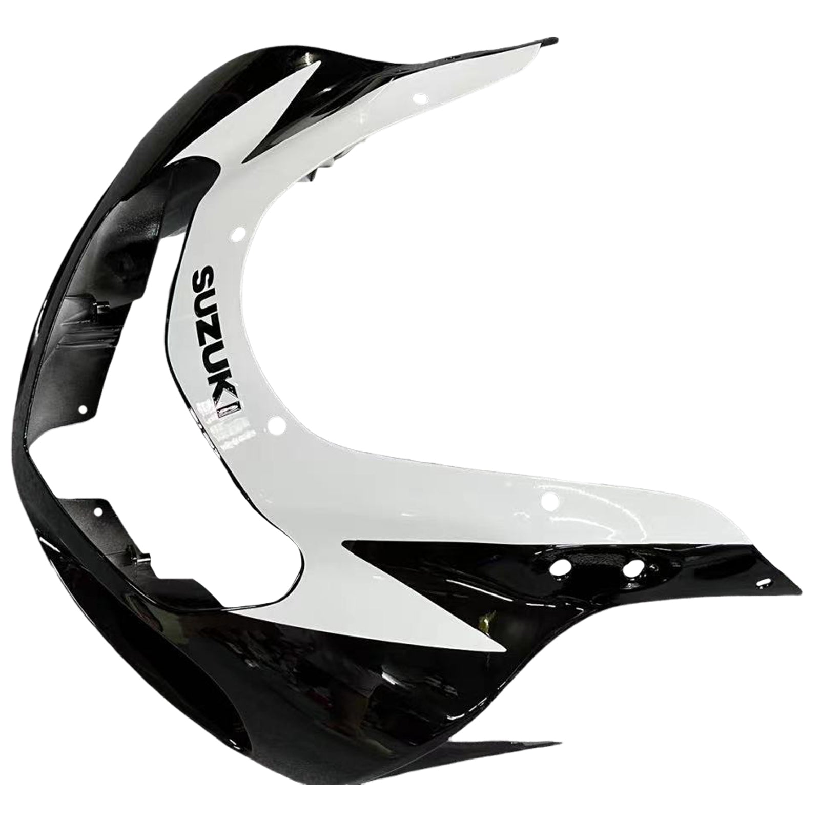 Amotopart Suzuki 01-03 GSXR600 & 00-03 GSXR750 Black White GSXR Racing Fairing Kit