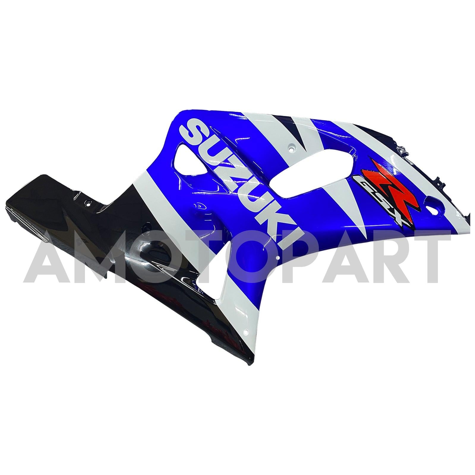 Amotopart Suzuki 01-03 GSXR600 & 00-03 GSXR750 Blue White Black Fairing Kit