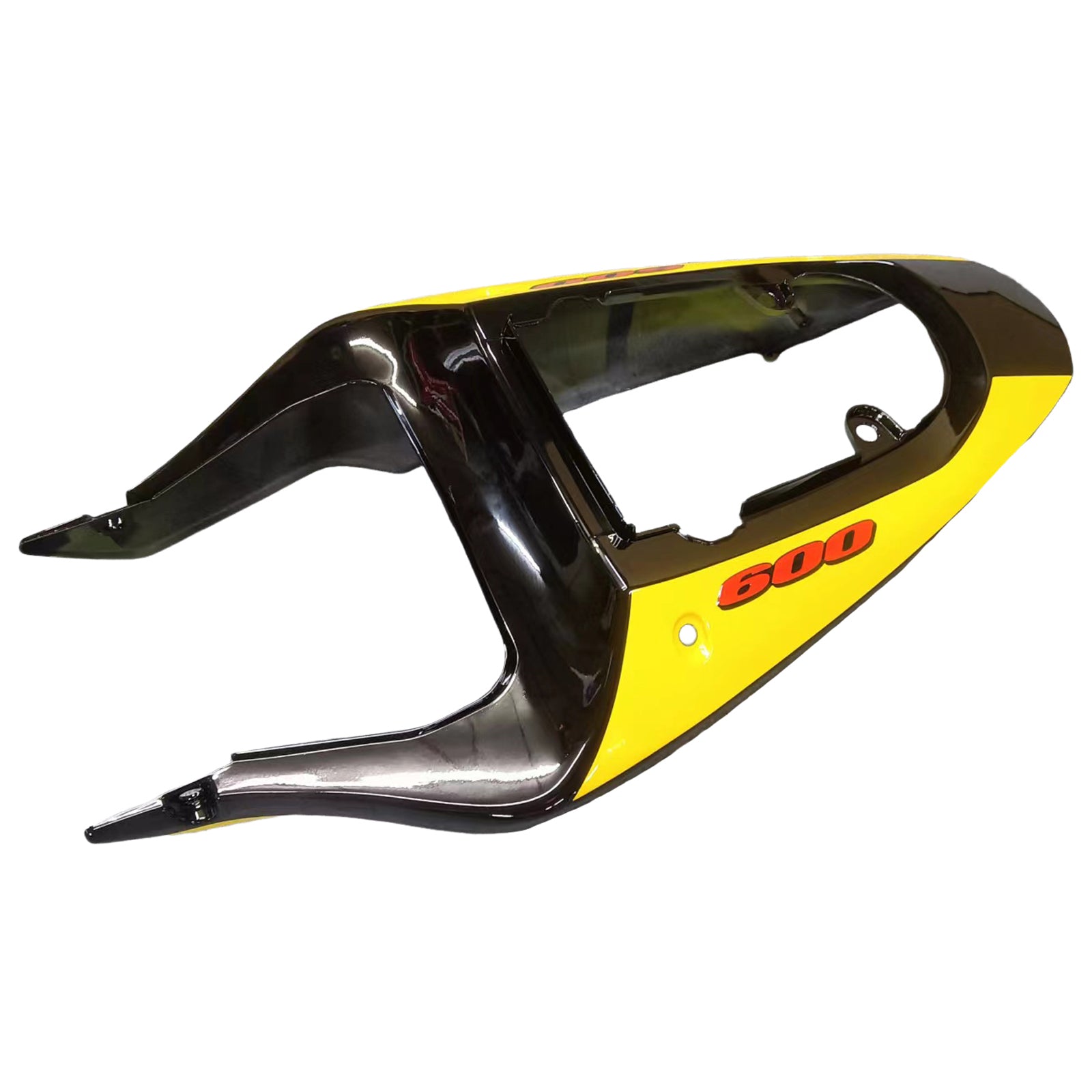 Amotopart Suzuki 01-03 GSXR600 & 00-03 GSXR750 Yellow Silver GSXR Racing Fairing Kit