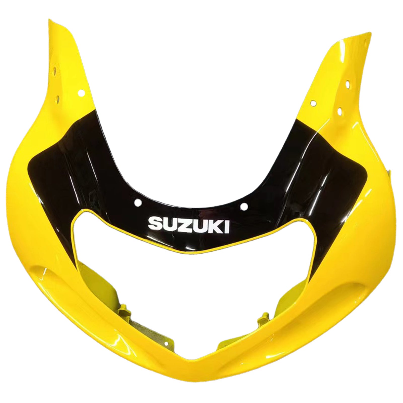 Amotopart Suzuki 01-03 GSXR600 & 00-03 GSXR750 Kit de carénage GSXR Racing jaune argent