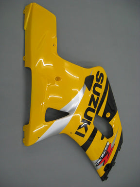 Amotopart Suzuki 01-03 GSXR600 & 00-03 GSXR750 Fairing Yellow Kit