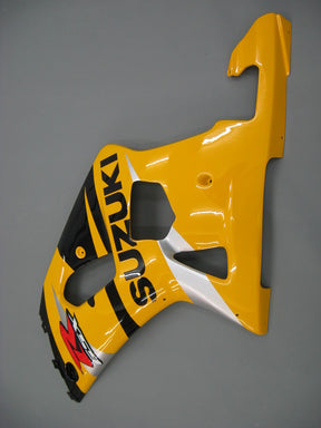 Amotopart Suzuki 01-03 GSXR600 & 00-03 GSXR750 Fairing Yellow Kit