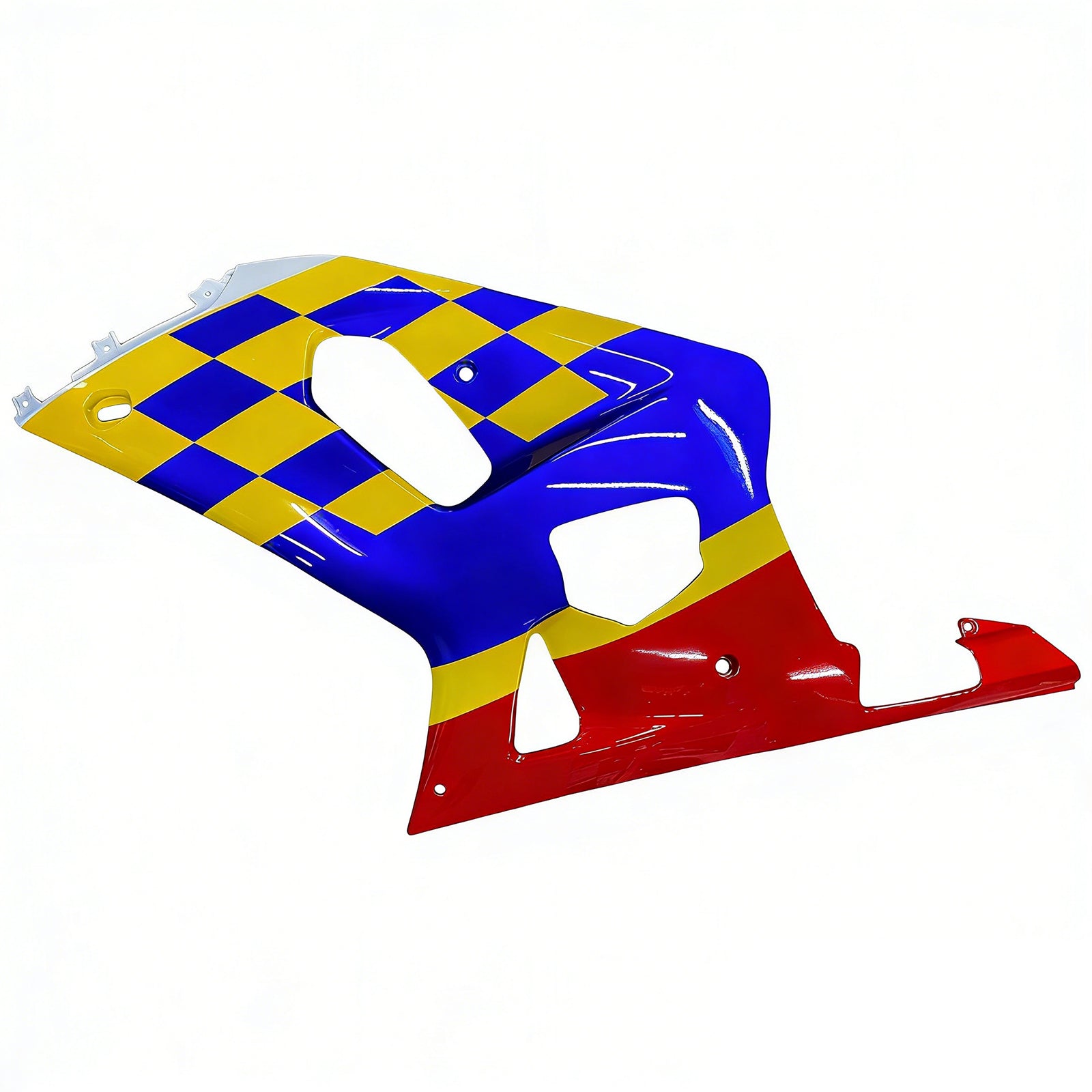 Amotopart Suzuki 01-03 GSXR600 & 00-03 GSXR750 Rádium Blue Yellow Multi Kit