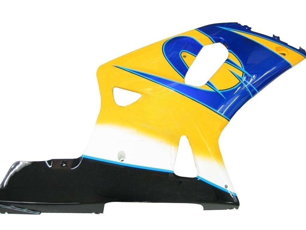 Amotopart Suzuki 01-03 GSXR600 & 00-03 GSXR750 Corona GSXR Racing Blue Yellow Fairing Kit