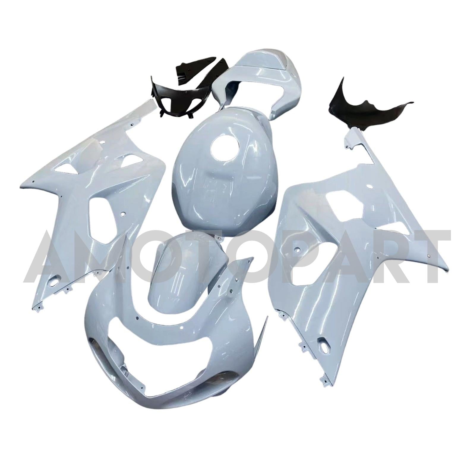 Amotopart Suzuki 01-03 GSXR600 & 00-03 GSXR750 Grey Fairing Kit