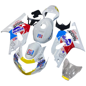 Amotopart Suzuki 01-03 GSXR600 & 00-03 GSXR750 Pepsi White Red Blue Fairing Kit