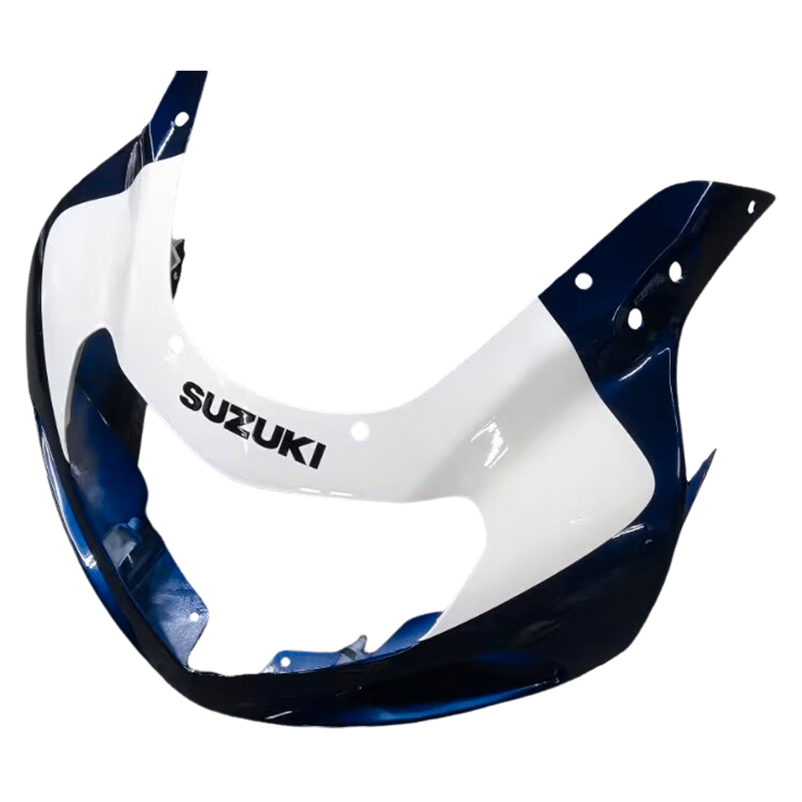 Amotopart Suzuki 01-03 GSXR600 & 00-03 GSXR750 Kit de carénage blanc bleu