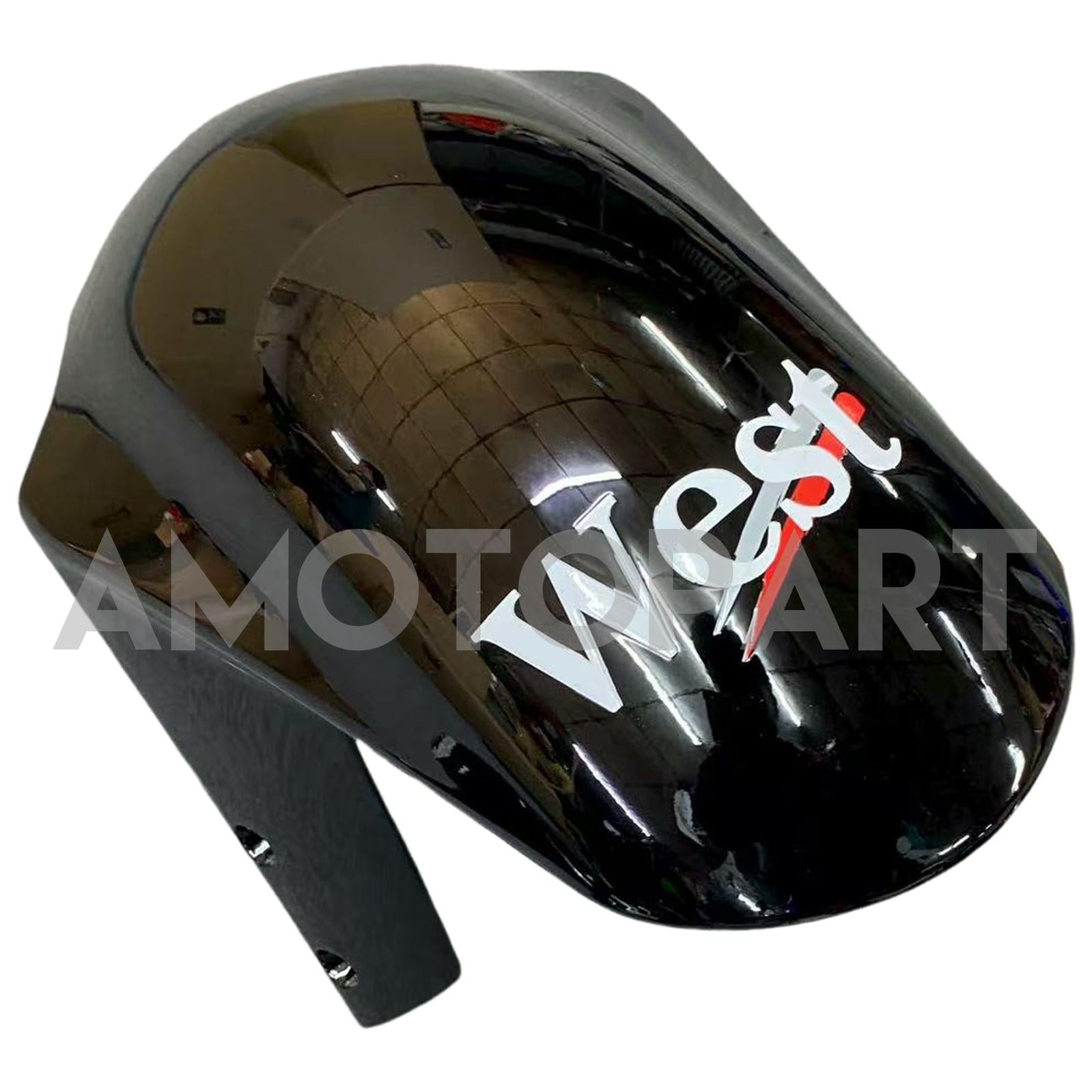 Amotopart 2001-2003 GSXR600 2000-2003 GSXR750 K1 Suzuki White&Black Fairing Kit