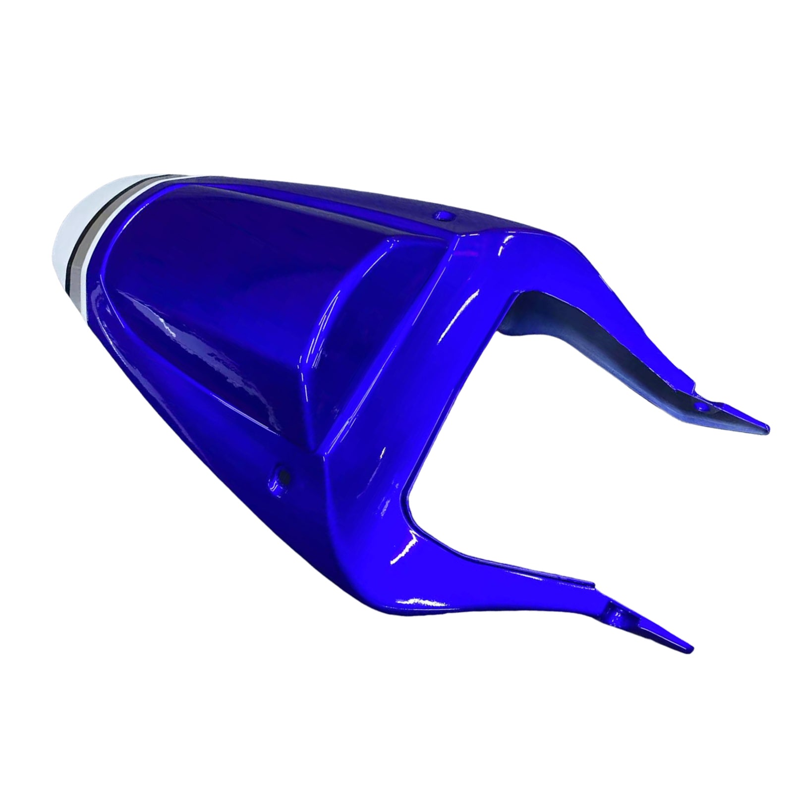 Amotopart 2001-2003 GSXR600 2000-2003 GSXR750 K1 Suzuki White with Blue Emblems Fairing Kit