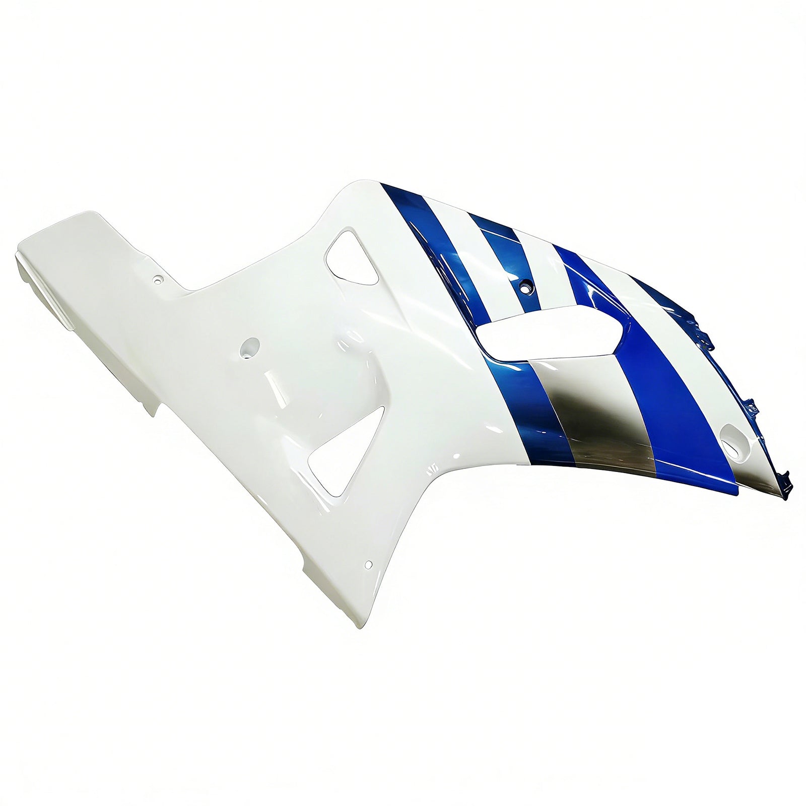 Amotopart 2001-2003 GSXR600 2000-2003 GSXR750 K1 Suzuki Blue White Fairing Zestaw