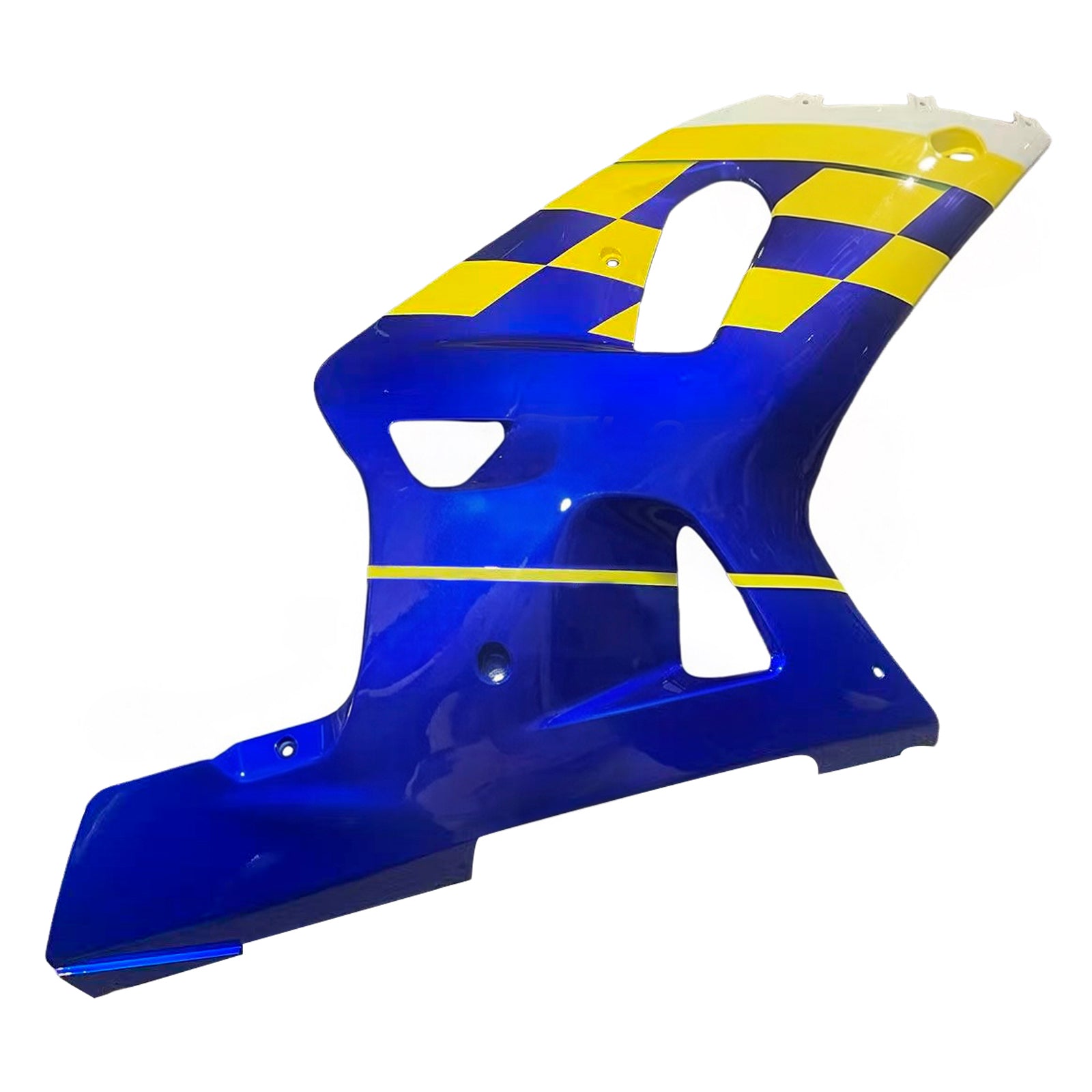 Amotopart 2001-2003 GSXR600 2000-2003 GSXR750 K1 Suzuki Blue Yellow Fairing Kit