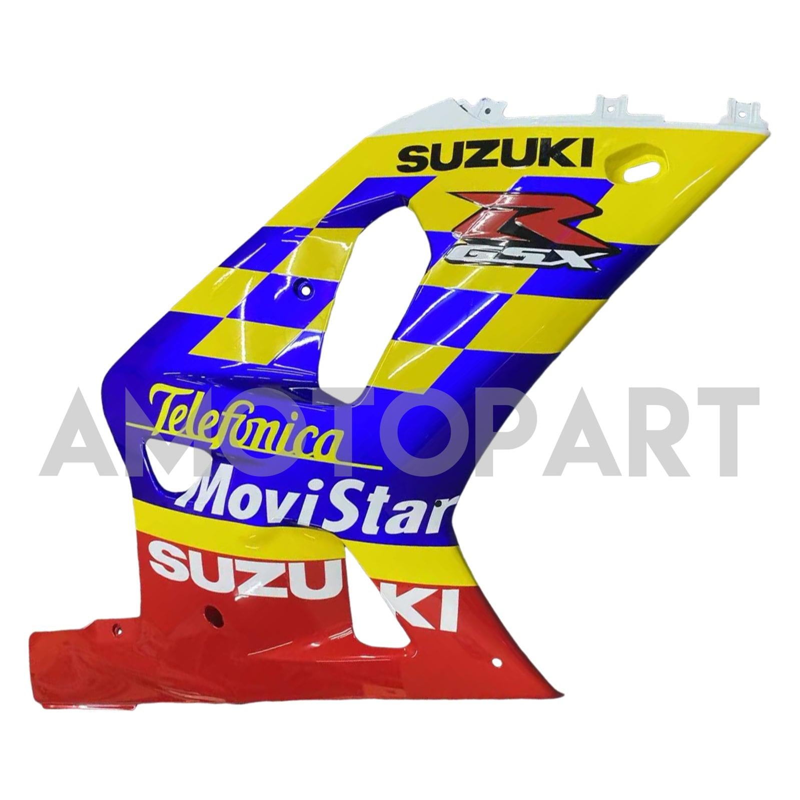Amotopart 2001-2003 GSXR600 2000-2003 GSXR750 K1 Suzuki Red Blue Fairing Kit