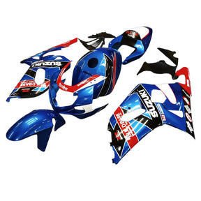 Amotopart 2001-2003 GSXR600 2000-2003 GSXR750 K1 Suzuki Kit de carenado azul rojo