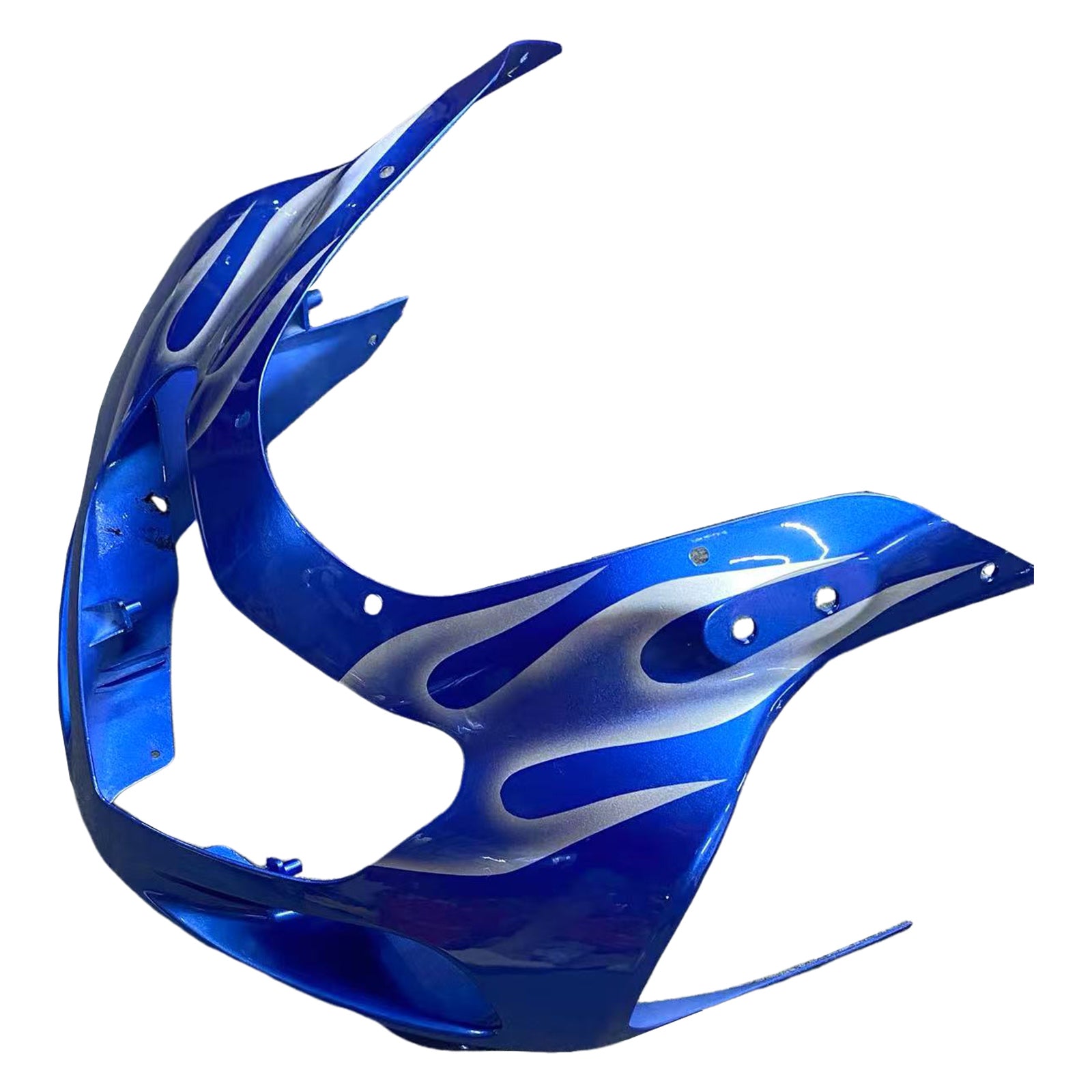 Amotopart 2001–2003 GSXR600 2000–2003 GSXR750 K1 Suzuki Blau mit Flame-Verkleidungsset