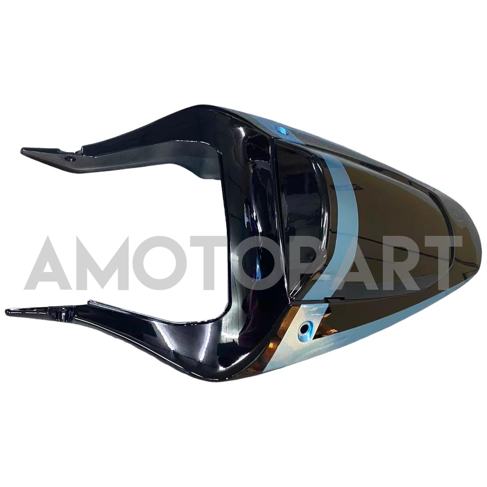 Amotopart Suzuki 00-03 GSXR 750 & 01-03 GSXR 600 Black Light Blue Fairing Kit