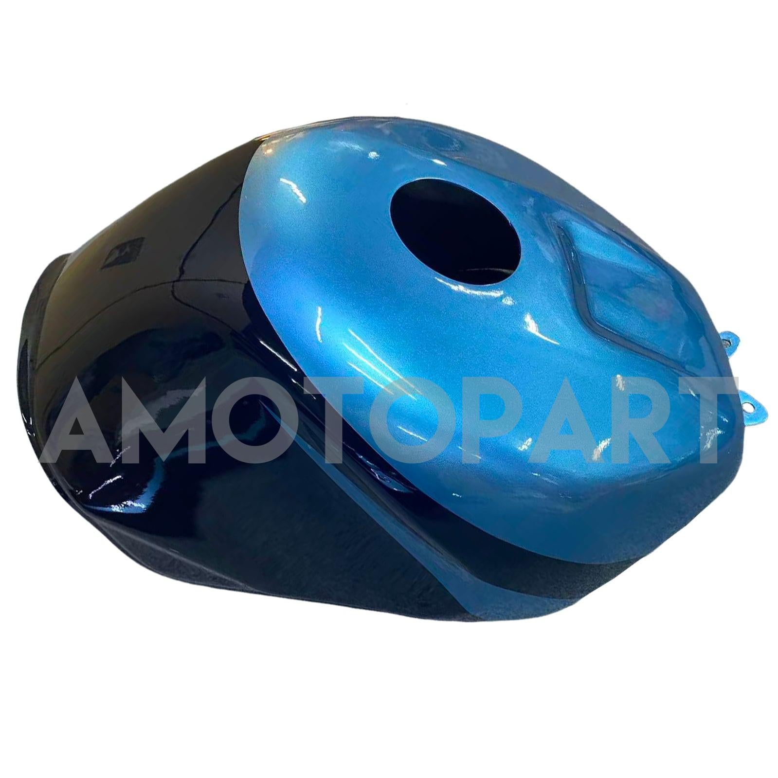 Amotopart Suzuki 00-03 GSXR 750 & 01-03 GSXR 600 Black Light Blue Fairing Kit