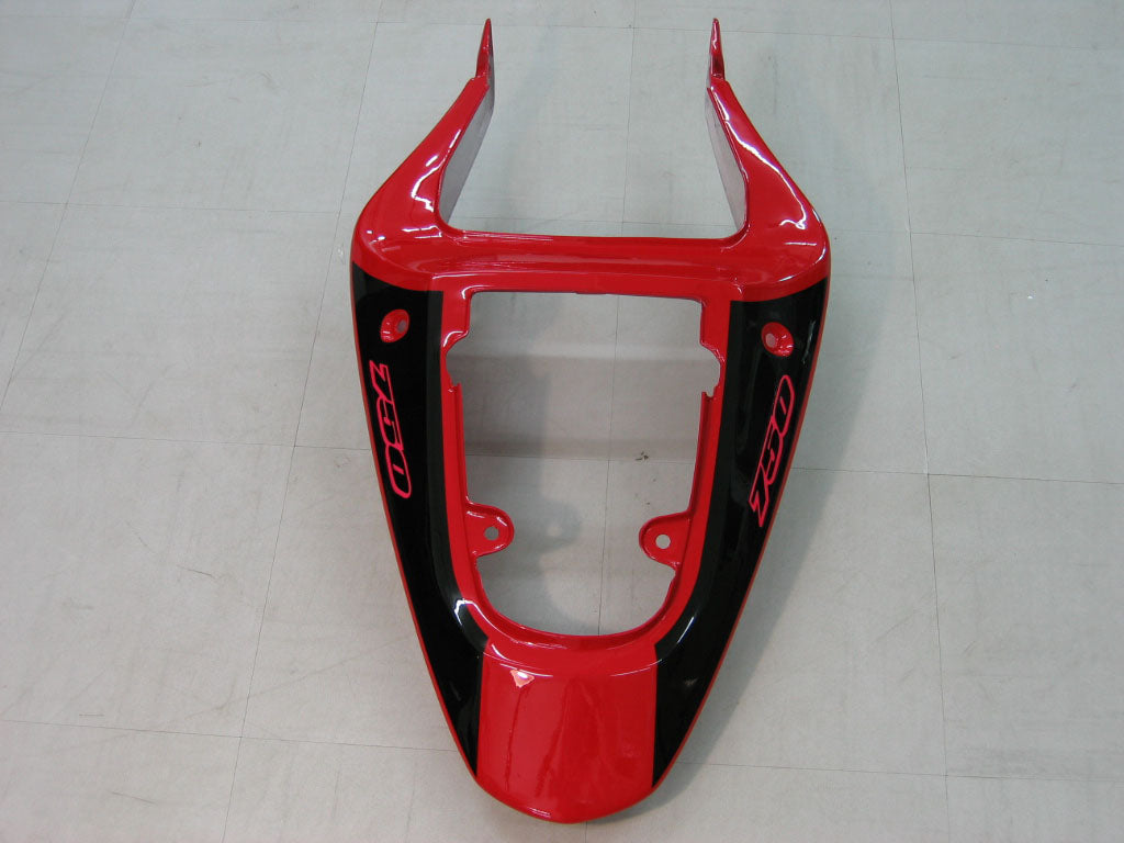 Amotopart Suzuki 01-03 GSXR600 & 00-03 GSXR750 Kit carénage rouge argent