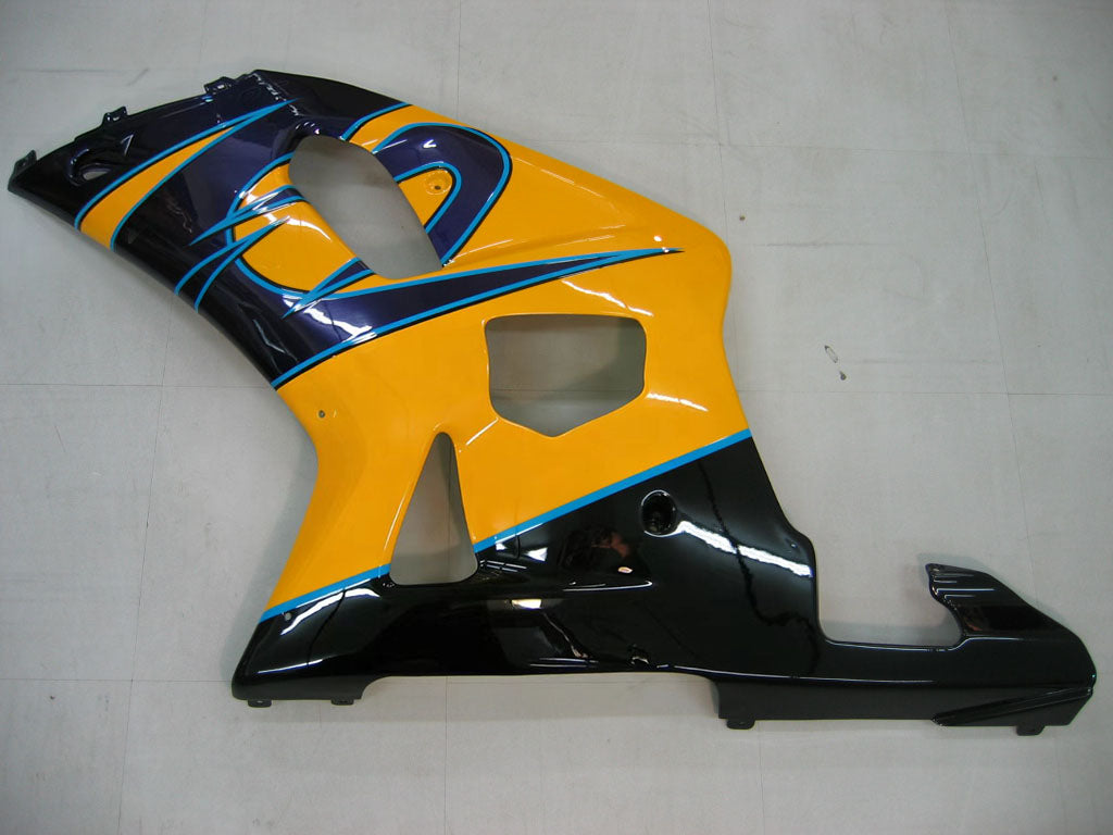 Amotopart Suzuki 01-03 GSXR600 & 00-03 GSXR750 Fairing multi-yellow Kit