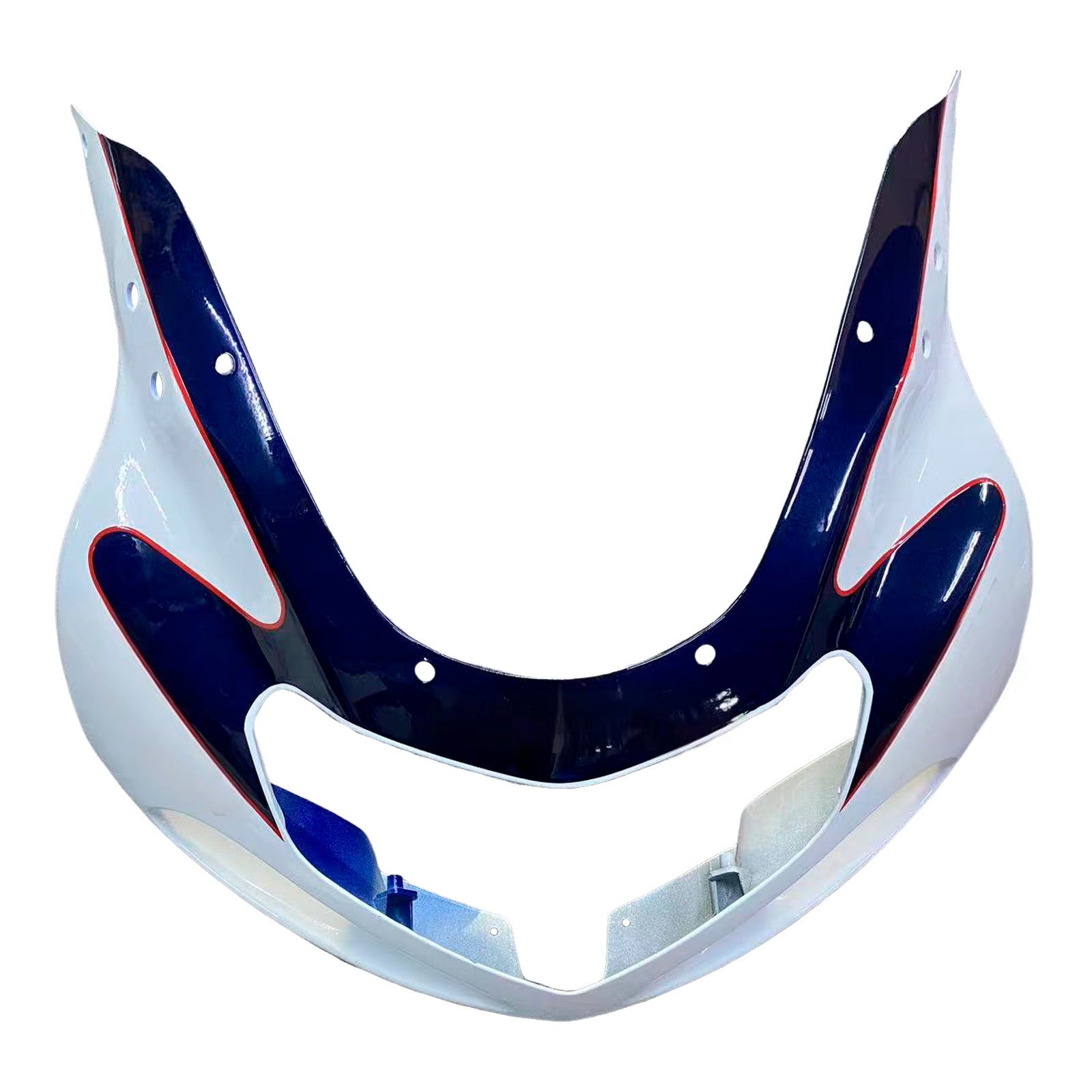 Amotopart Suzuki 01-03 GSXR600 & 00-03 GSXR750 White Black Fairing Kit