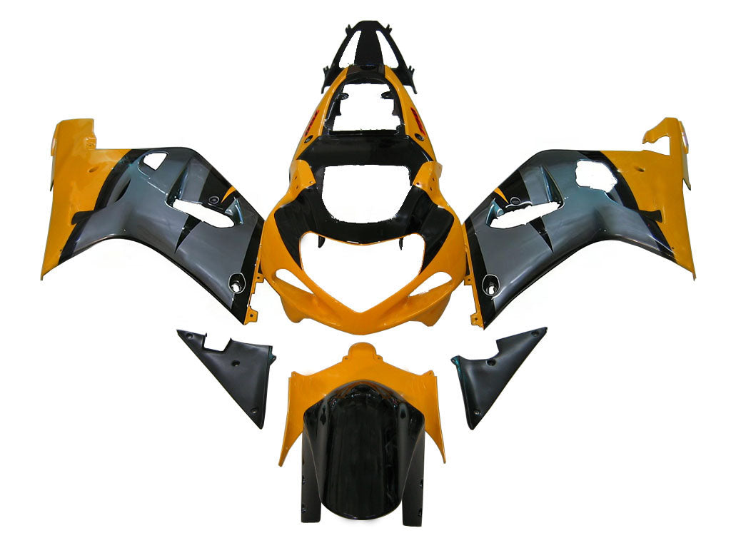 Amotopart Suzuki 01-03 GSXR600 & 00-03 GSXR750 Kuipset geelgrijs