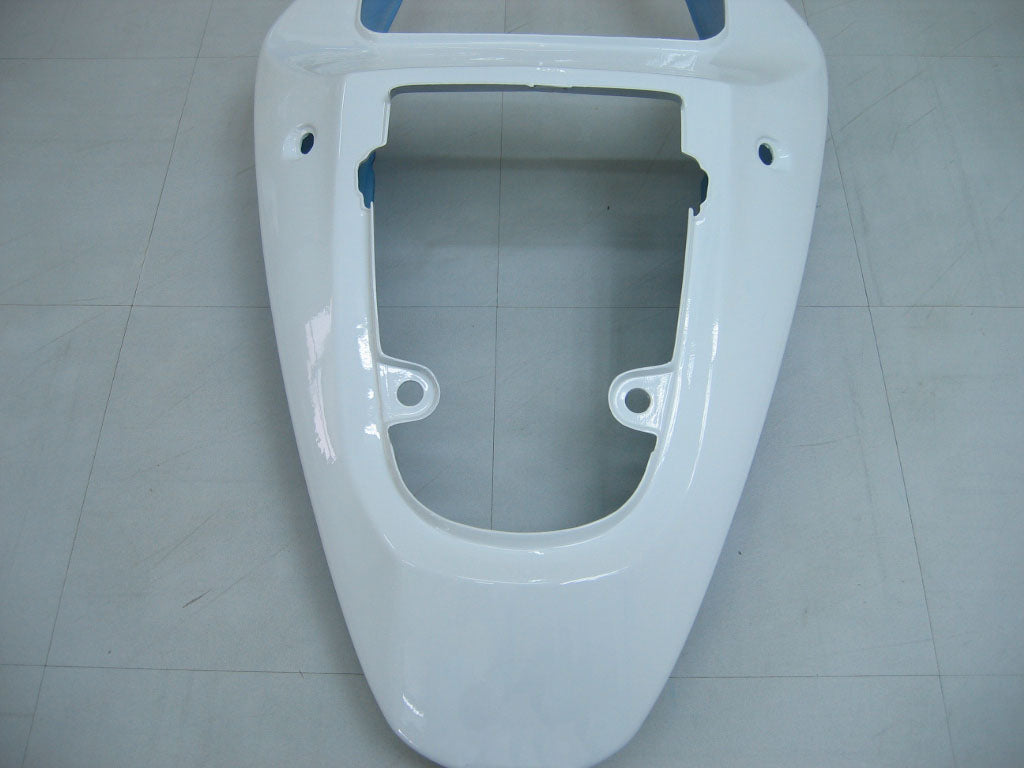 Amotopart Suzuki 01-03 GSXR600 & 00-03 GSXR750 Kit carénage bleu blanc