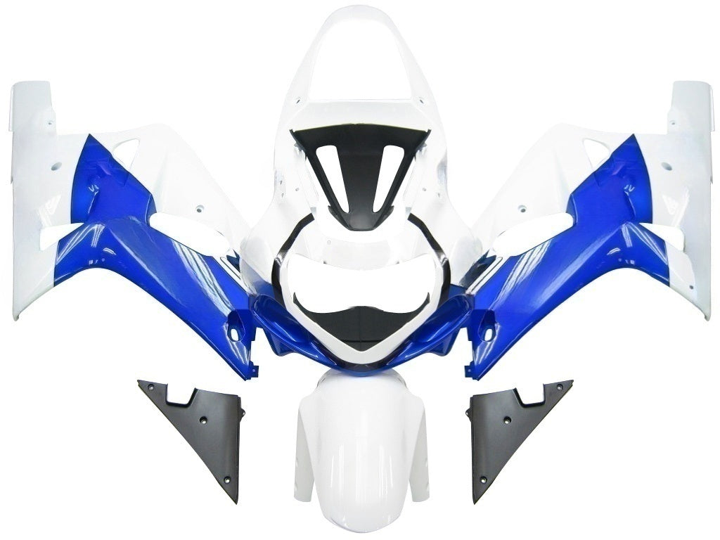Amotopart Suzuki 01-03 GSXR600 & 00-03 GSXR750 Fairing blue white Kit