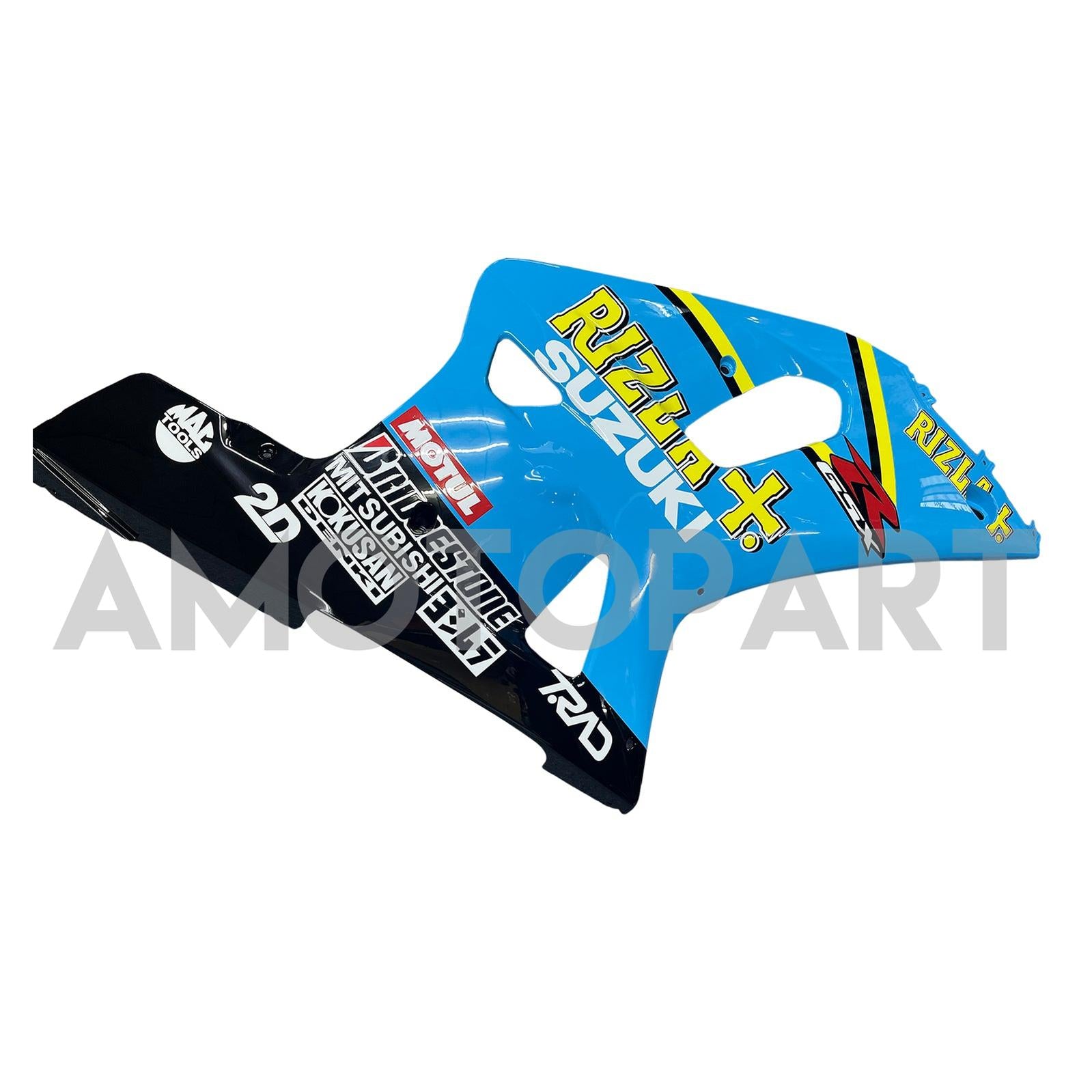 Amotopart Suzuki 01-03 GSXR600 & 00-03 GSXR750 Fairing multi-blue Kit