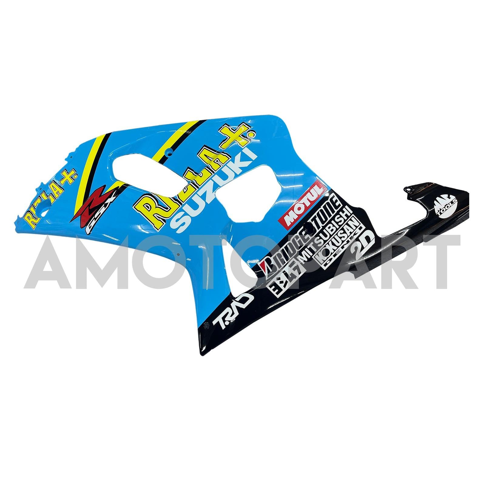 Amotopart Suzuki 01-03 GSXR600 & 00-03 GSXR750 Fairing multi-blue Kit