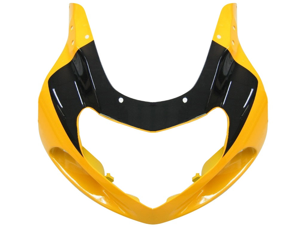 Amotopart Suzuki GSXR600 01-03 &  Carenado amarillo para GSXR750 (2000-2003)&GRey Kit