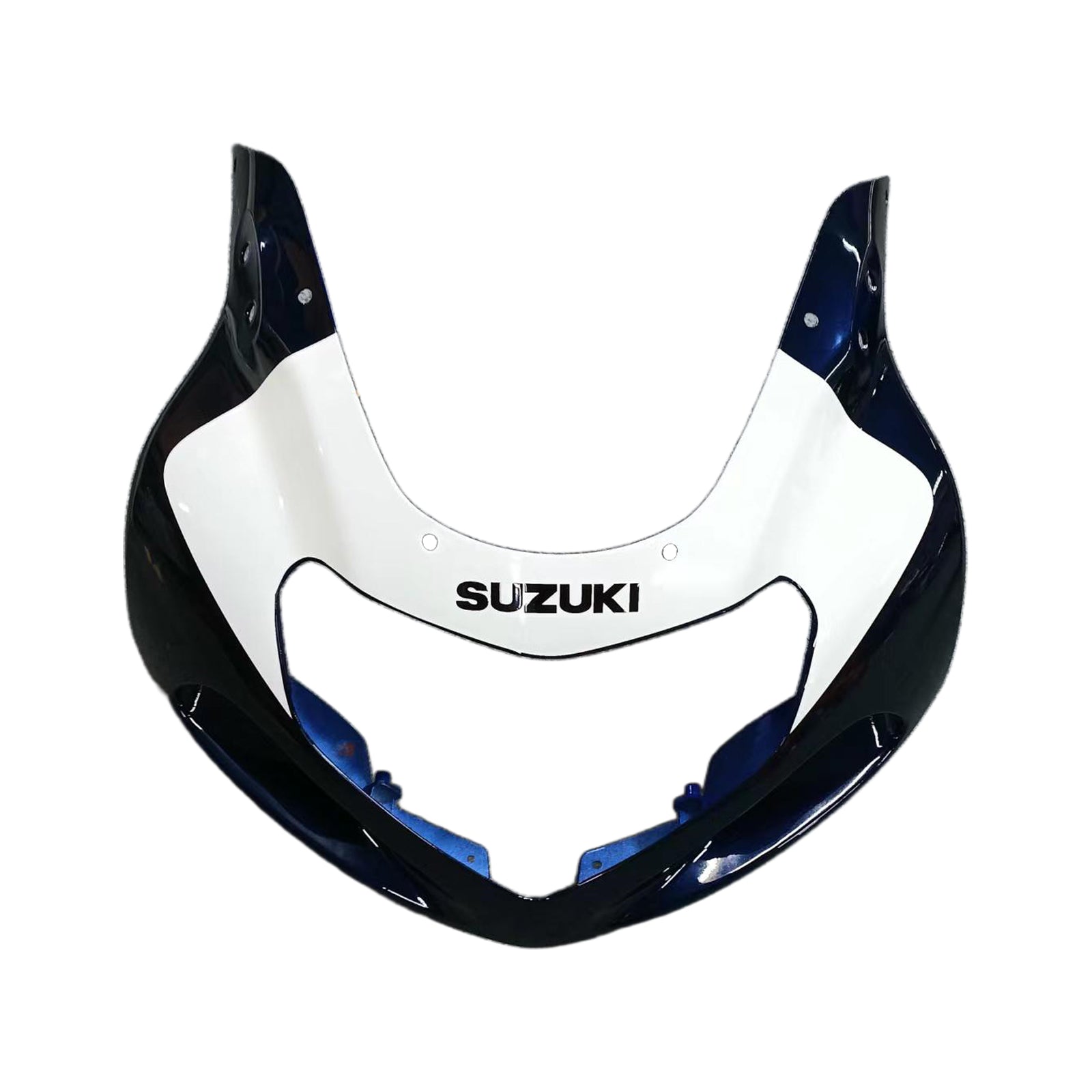 Amotopart Suzuki 01-03 GSXR600 & 00-03 GSXR750 Fairing White Blue Kit