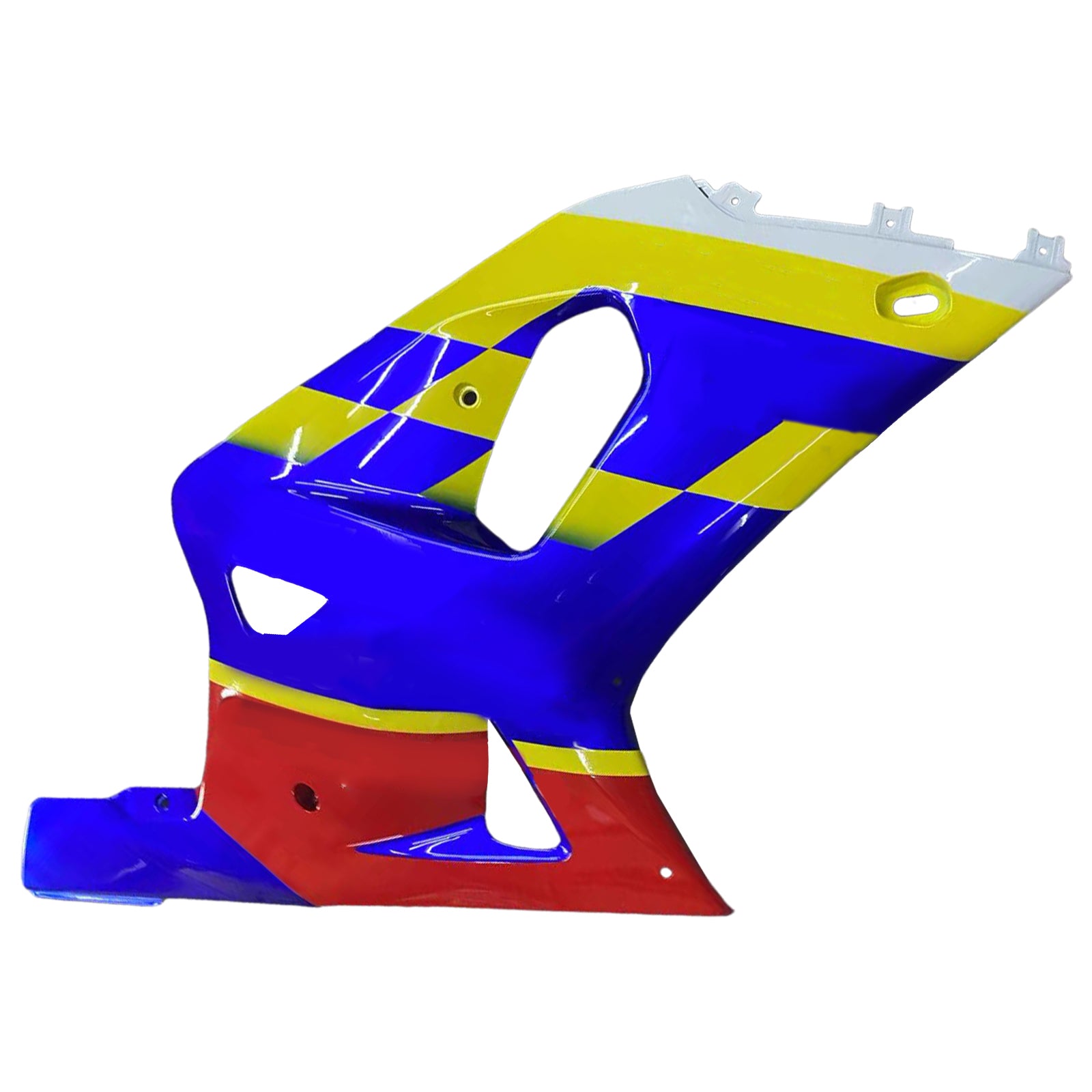 Amotopart Suzuki 01-03 GSXR600 & 00-03 GSXR750 Fairing Blue Yellow Kit