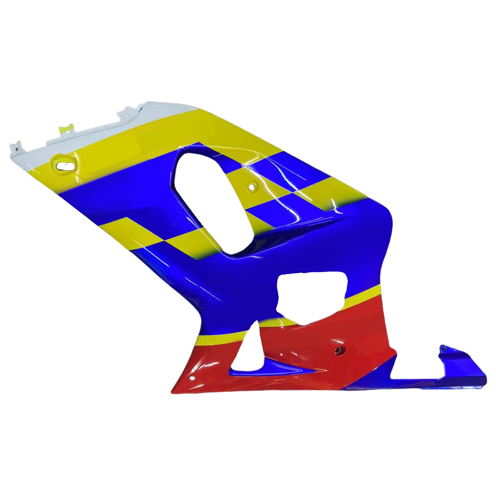 Amotopart Suzuki 01-03 GSXR600 & 00-03 GSXR750 Fairing Blue Yellow Kit