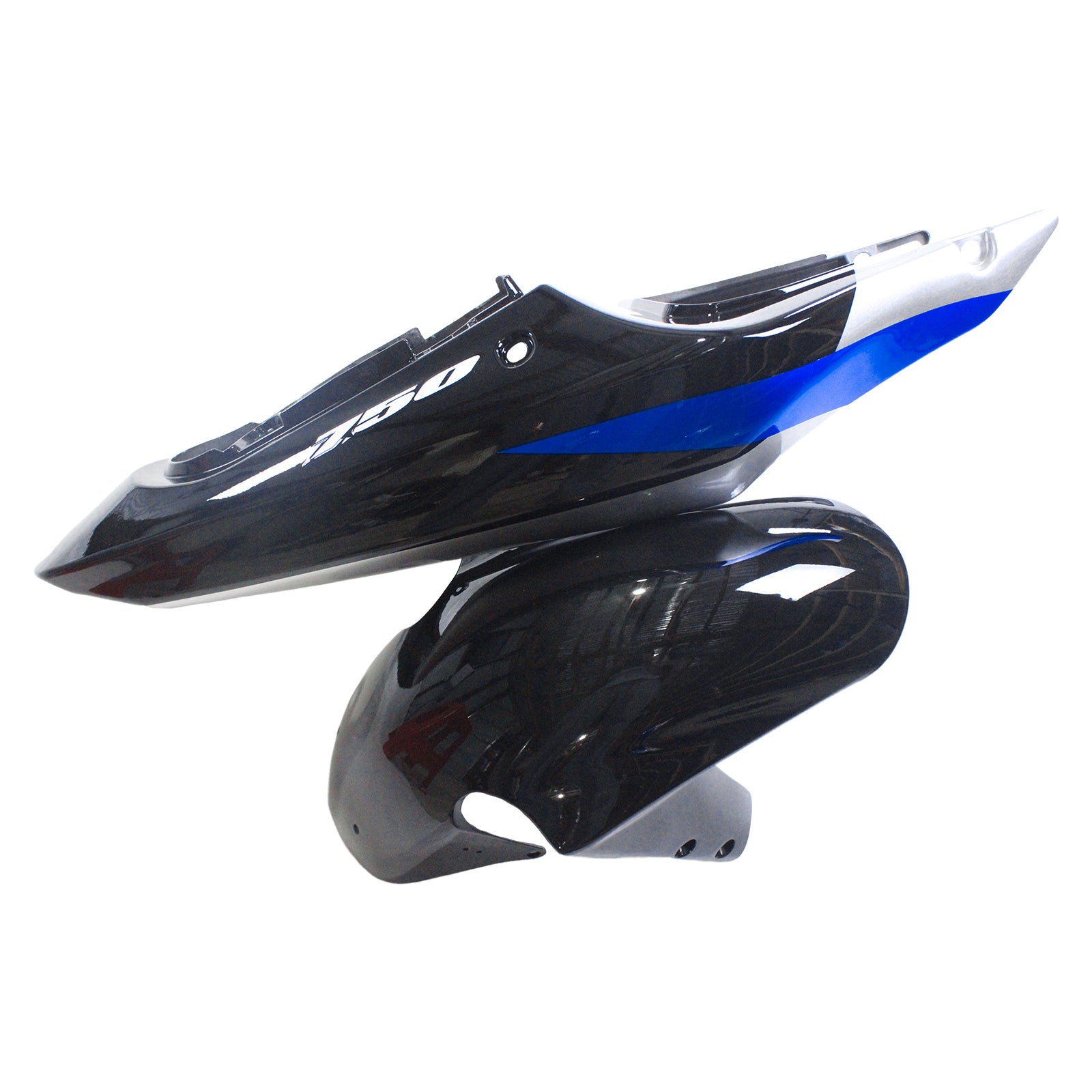 Amotopart Suzuki 01-03 GSXR600 & 00-03 GSXR750 Fairing blue sliver Kit