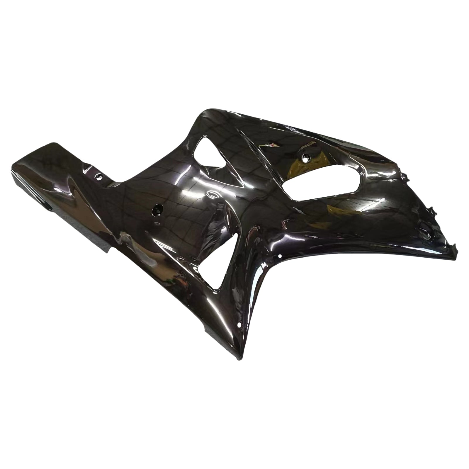 Amotopart Suzuki 01-03 GSXR600 & 00-03 GSXR750 Verkleidungsset in glänzendem Schwarz