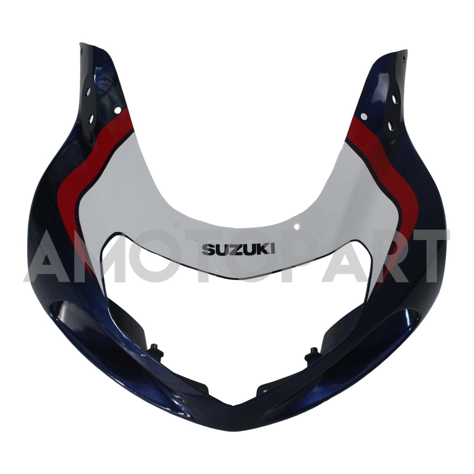 Amotopart Suzuki 01-03 GSXR600 & 00-03 GSXR750 Fairing gradient blue white Kit
