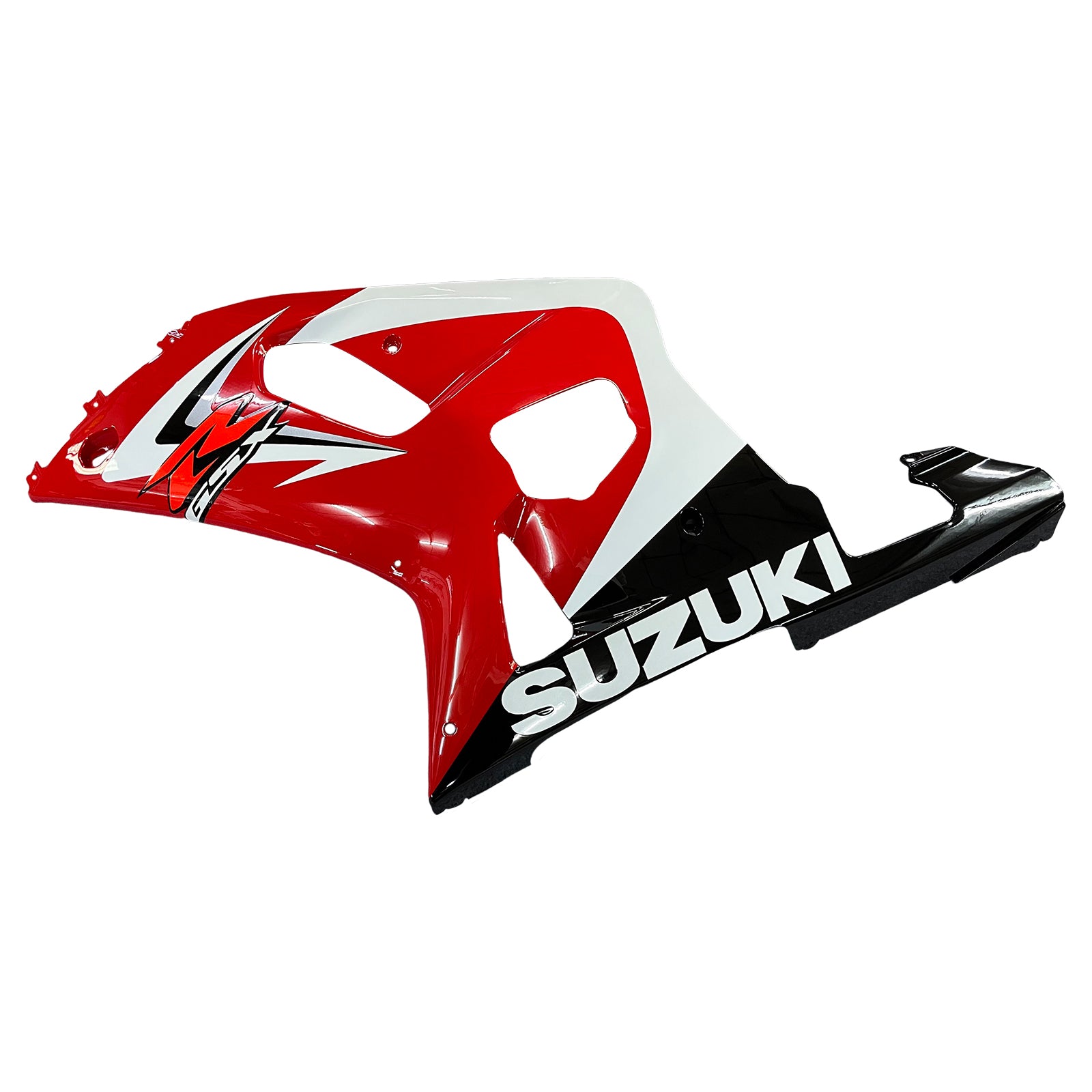 Amotopart Suzuki 01-03 GSXR600 & 00-03 GSXR750 Fairing red white Kit