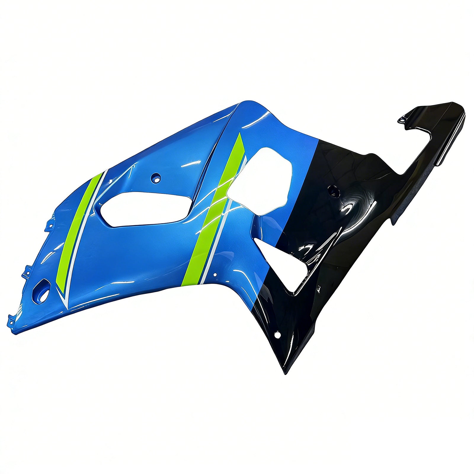 Amotopart Suzuki 01-03 GSXR600 & 00-03 GSXR750 Fairing glossy blue yellow Kit