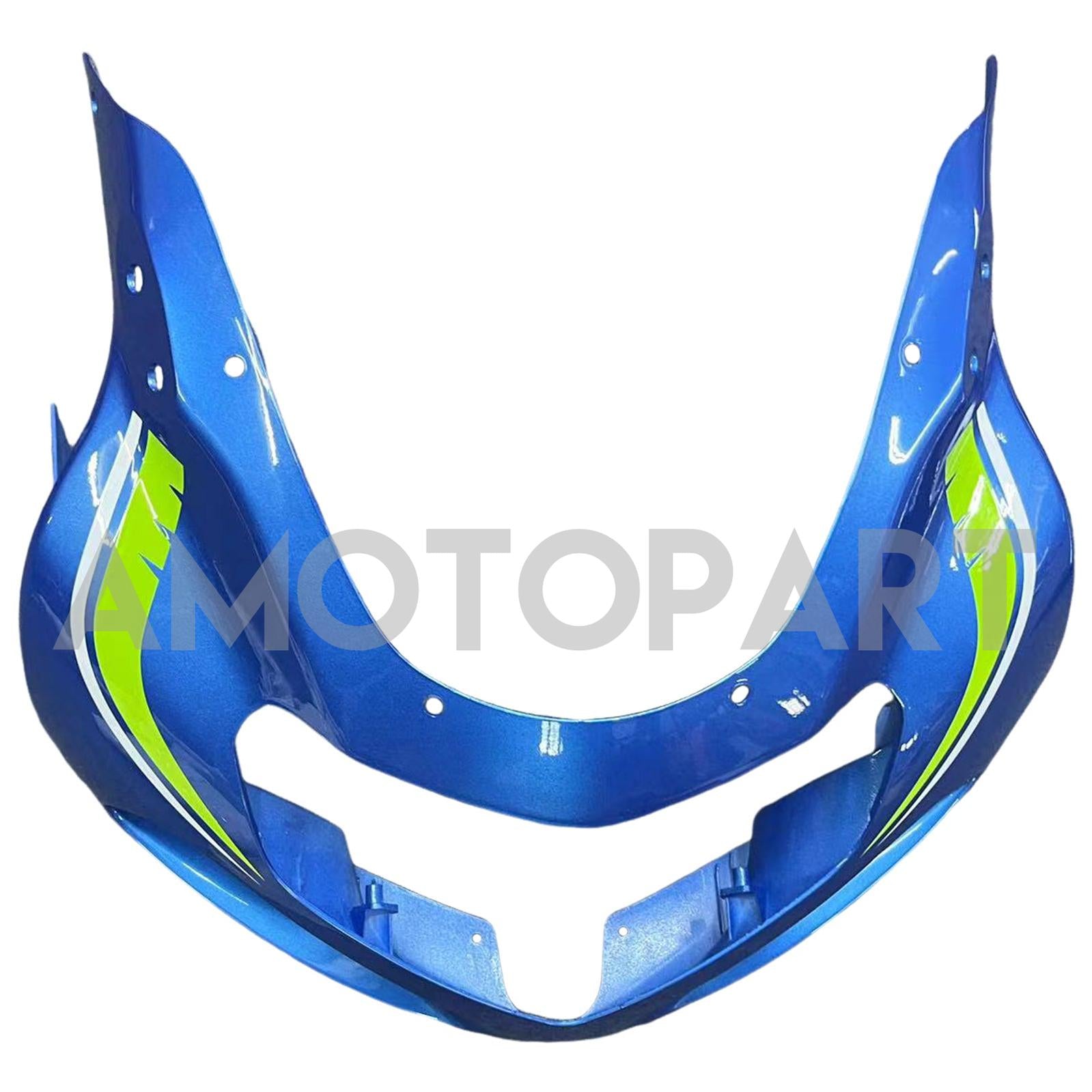 Amotopart Suzuki 01-03 GSXR600 & 00-03 GSXR750 Verkleidung glänzend blau gelb Kit