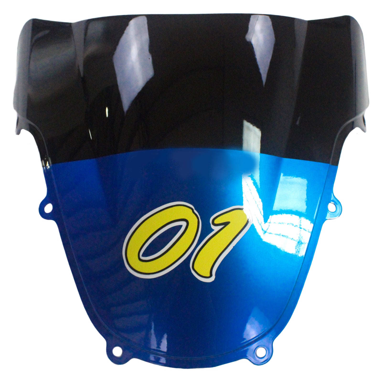 Amotopart Suzuki 01-03 GSXR600 & 00-03 GSXR750 Rádium Motul Blue Yellow Kit
