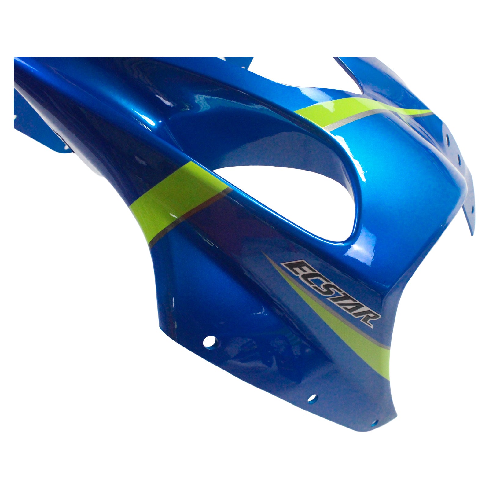 Amotopart Suzuki 01-03 GSXR600 & 00-03 GSXR750 Carénage Motul bleu jaune Kit