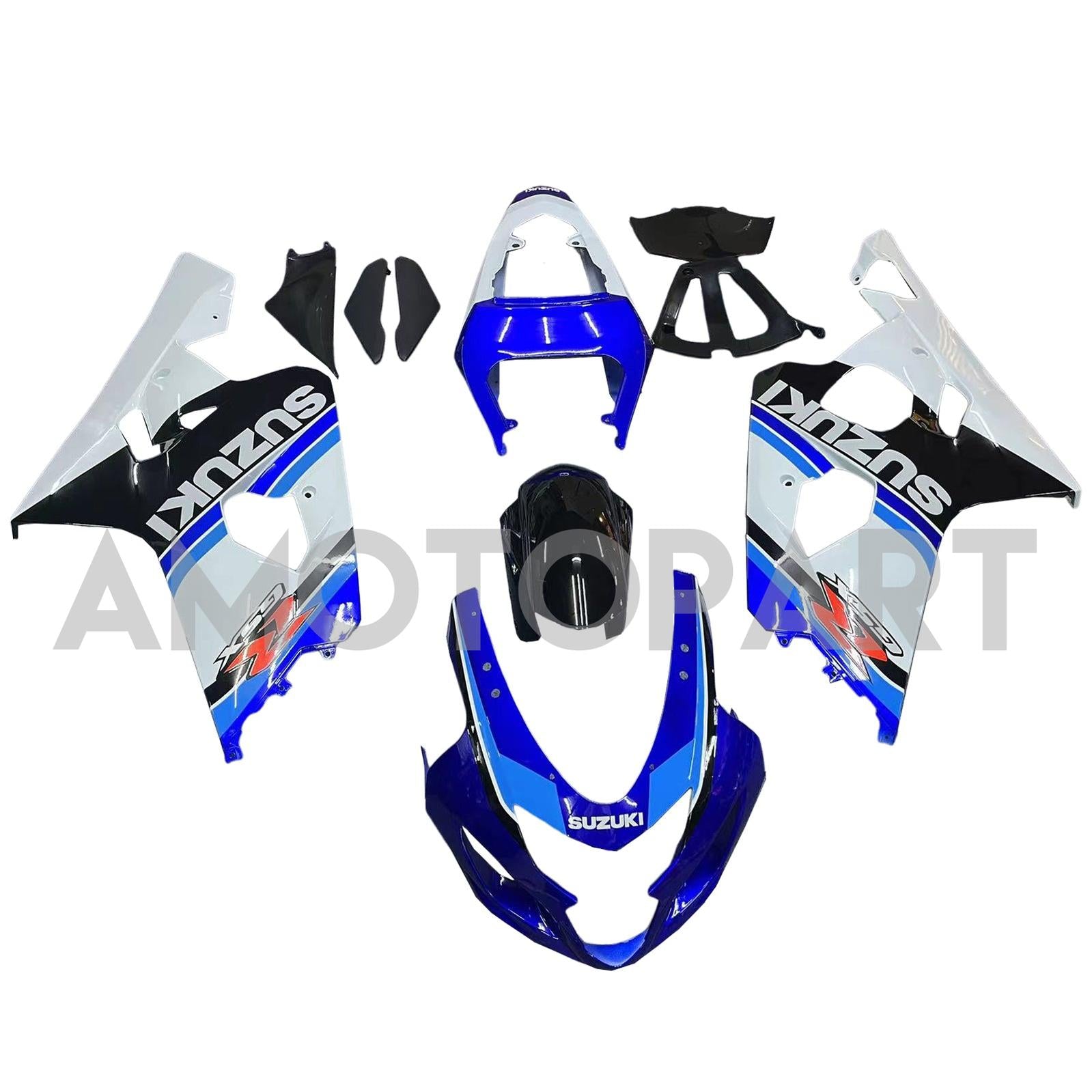 Amotopart 2004-2005 Suzuki GSXR 600/750 Fairing Kit Collection Two