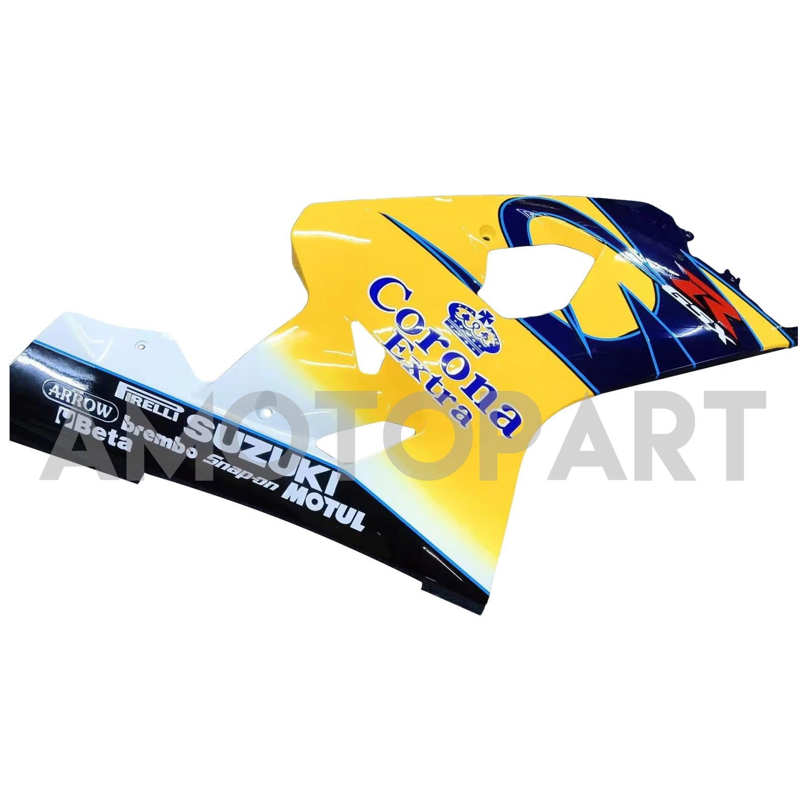 Suzuki 600 750 2004-2005 Fansando Amarelo Azul Corona GSXR Racing