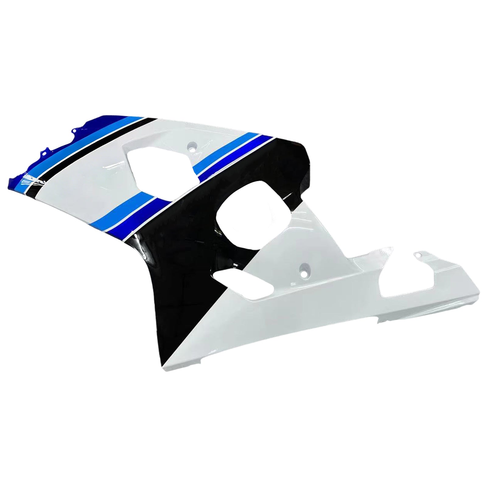 Amotopart 2004-2005 Suzuki GSXR600750 Fairing White&Blue Kit