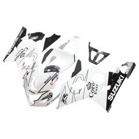 Suzuki GSXR 600 750 2004-2005 Verkleidung Alstare Corona Racing White