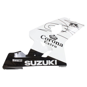 Suzuki GSXR 600 750 2004-2005 Verkleidung Alstare Corona Racing White