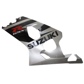 Amotopart 2004-2005 Suzuki GSXR600750 Fairing Black&Silver Kit