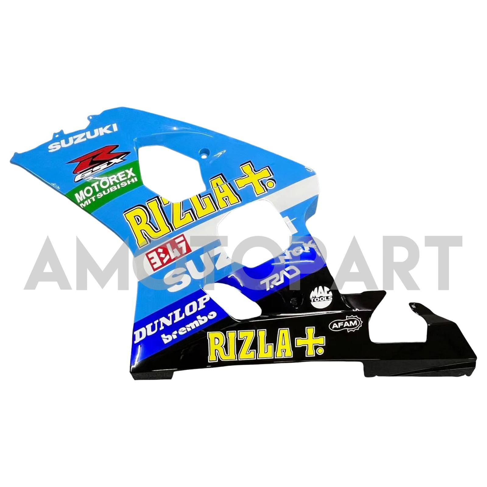 Amotopart 2004-2005 Suzuki GSXR600750 Verkleidung Cyan Kit