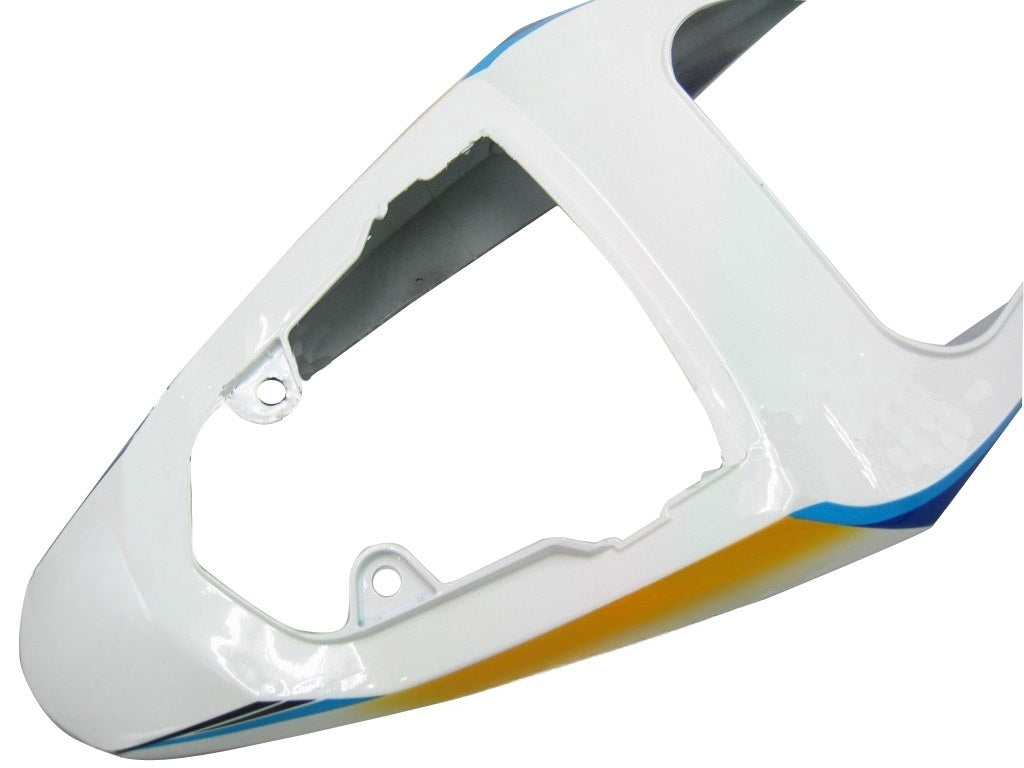 Suzuki 600 750 2004-2005 Fairing White Blue Brux GSXR Racing
